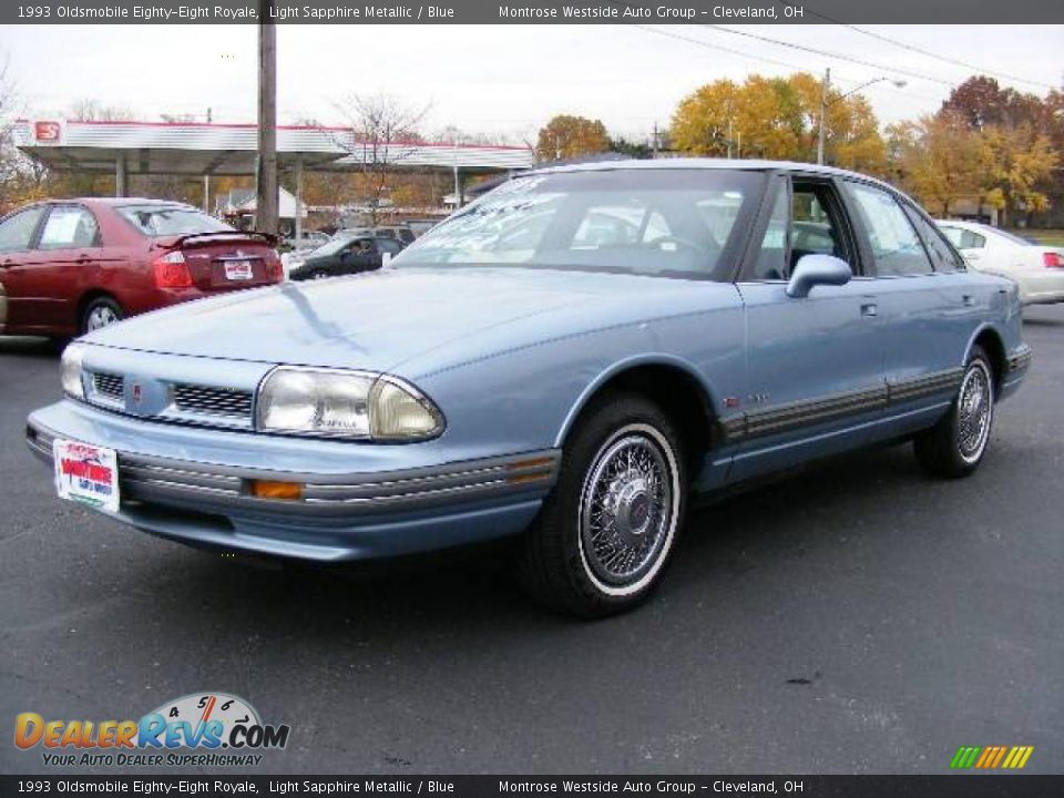 1993 Oldsmobile Eighty-Eight Royale Light Sapphire Metallic / Blue Photo #1