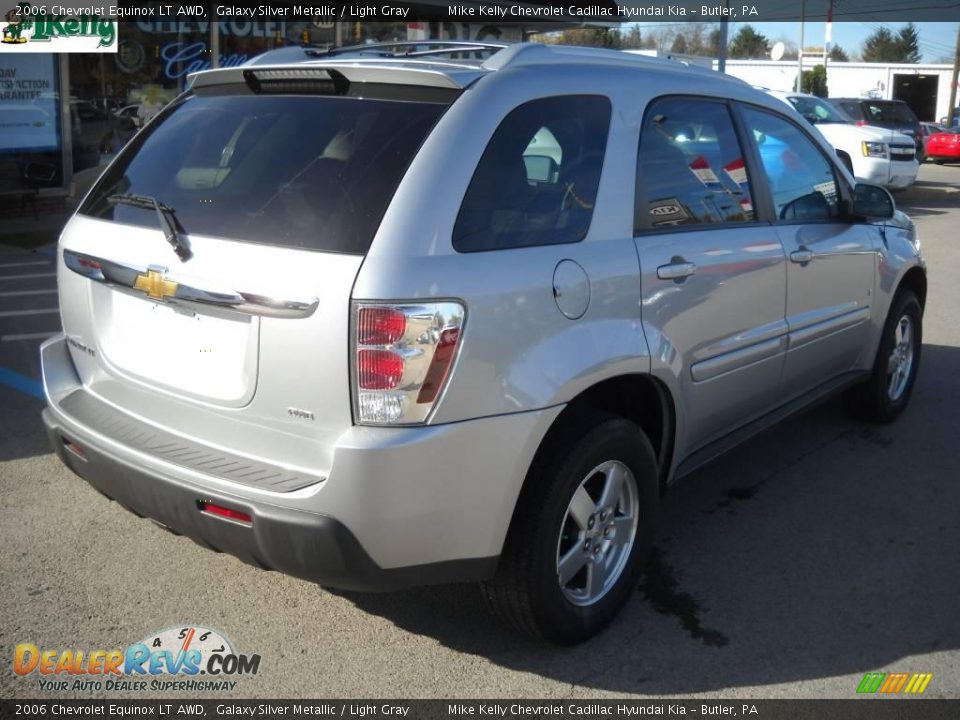 2006 Chevrolet Equinox LT AWD Galaxy Silver Metallic / Light Gray Photo #3