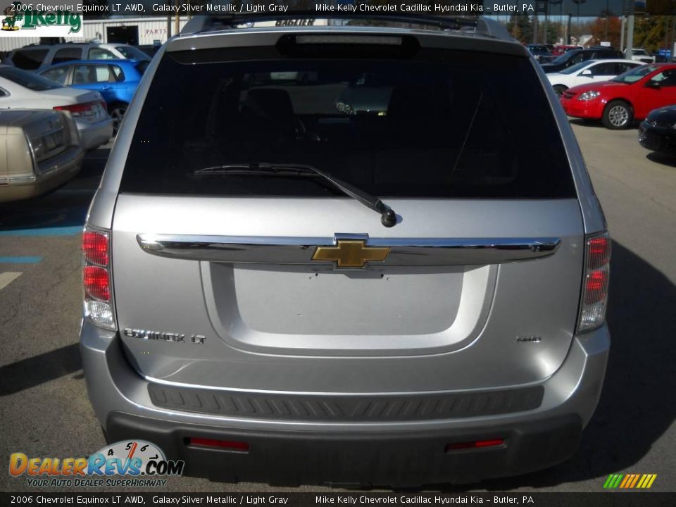 2006 Chevrolet Equinox LT AWD Galaxy Silver Metallic / Light Gray Photo #4