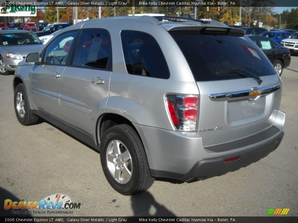 2006 Chevrolet Equinox LT AWD Galaxy Silver Metallic / Light Gray Photo #5
