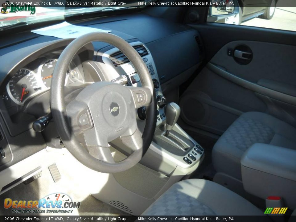 2006 Chevrolet Equinox LT AWD Galaxy Silver Metallic / Light Gray Photo #7