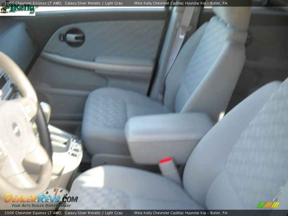 2006 Chevrolet Equinox LT AWD Galaxy Silver Metallic / Light Gray Photo #8