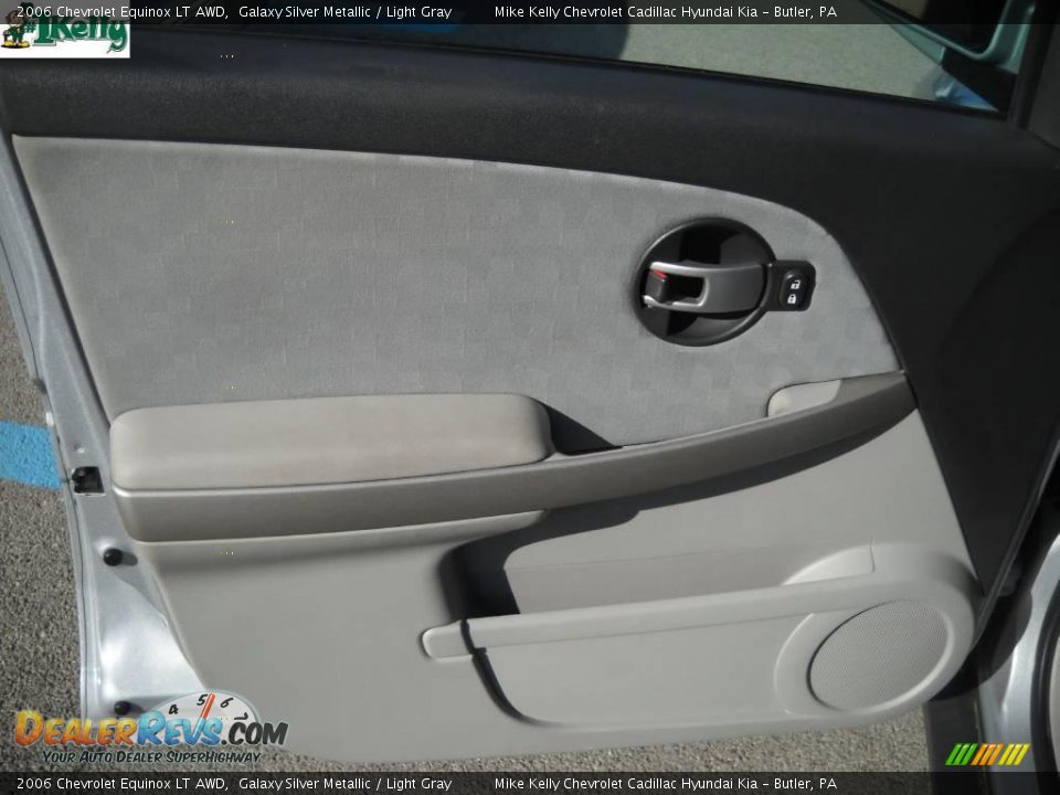 2006 Chevrolet Equinox LT AWD Galaxy Silver Metallic / Light Gray Photo #10