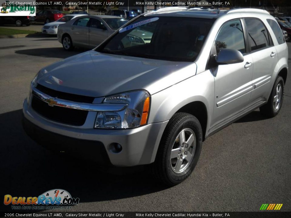 2006 Chevrolet Equinox LT AWD Galaxy Silver Metallic / Light Gray Photo #15