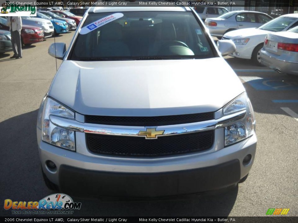 2006 Chevrolet Equinox LT AWD Galaxy Silver Metallic / Light Gray Photo #16