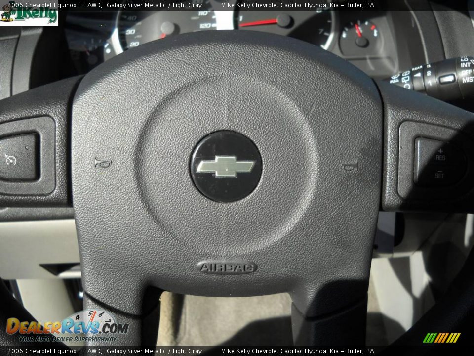 2006 Chevrolet Equinox LT AWD Galaxy Silver Metallic / Light Gray Photo #19