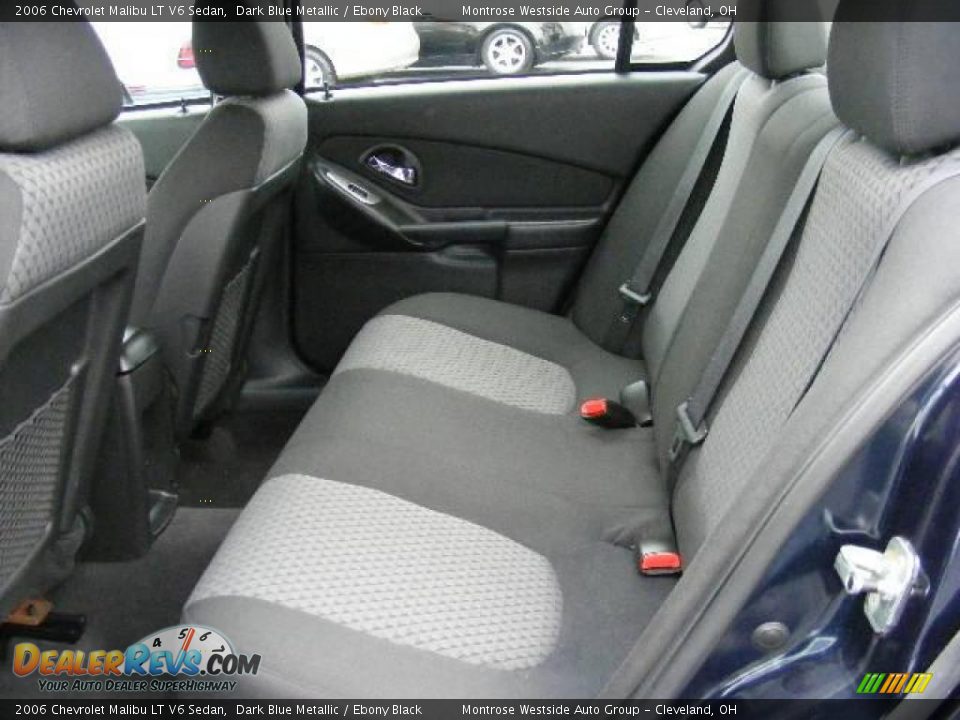 2006 Chevrolet Malibu LT V6 Sedan Dark Blue Metallic / Ebony Black Photo #11