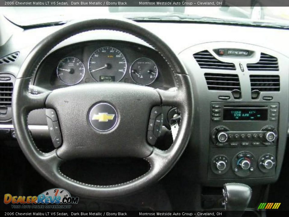 2006 Chevrolet Malibu LT V6 Sedan Dark Blue Metallic / Ebony Black Photo #15