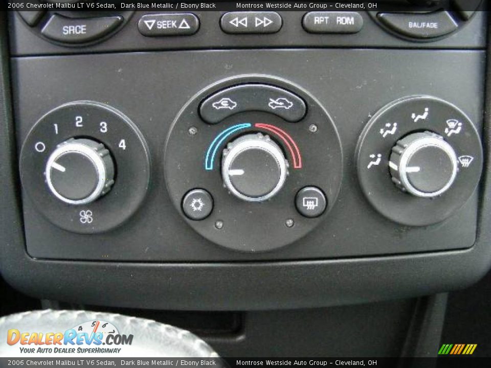 2006 Chevrolet Malibu LT V6 Sedan Dark Blue Metallic / Ebony Black Photo #21