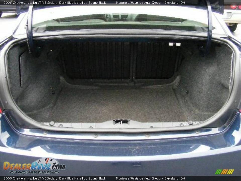 2006 Chevrolet Malibu LT V6 Sedan Dark Blue Metallic / Ebony Black Photo #25