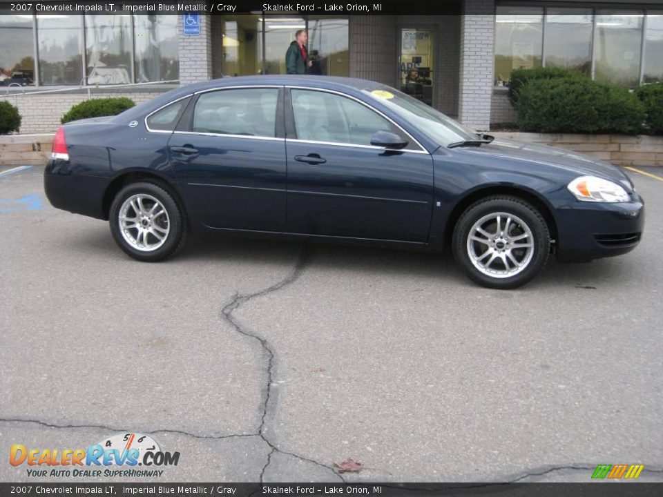 2007 Chevrolet Impala LT Imperial Blue Metallic / Gray Photo #1