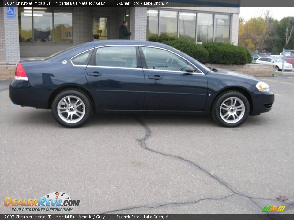 2007 Chevrolet Impala LT Imperial Blue Metallic / Gray Photo #2