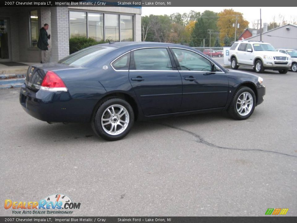 2007 Chevrolet Impala LT Imperial Blue Metallic / Gray Photo #3