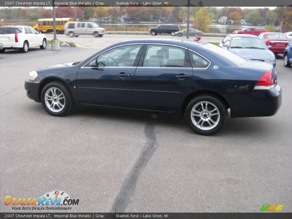 2007 Chevrolet Impala LT Imperial Blue Metallic / Gray Photo #9