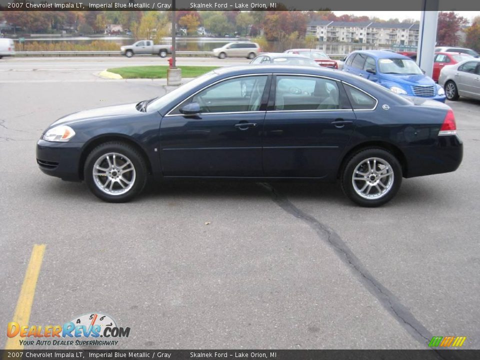 2007 Chevrolet Impala LT Imperial Blue Metallic / Gray Photo #10