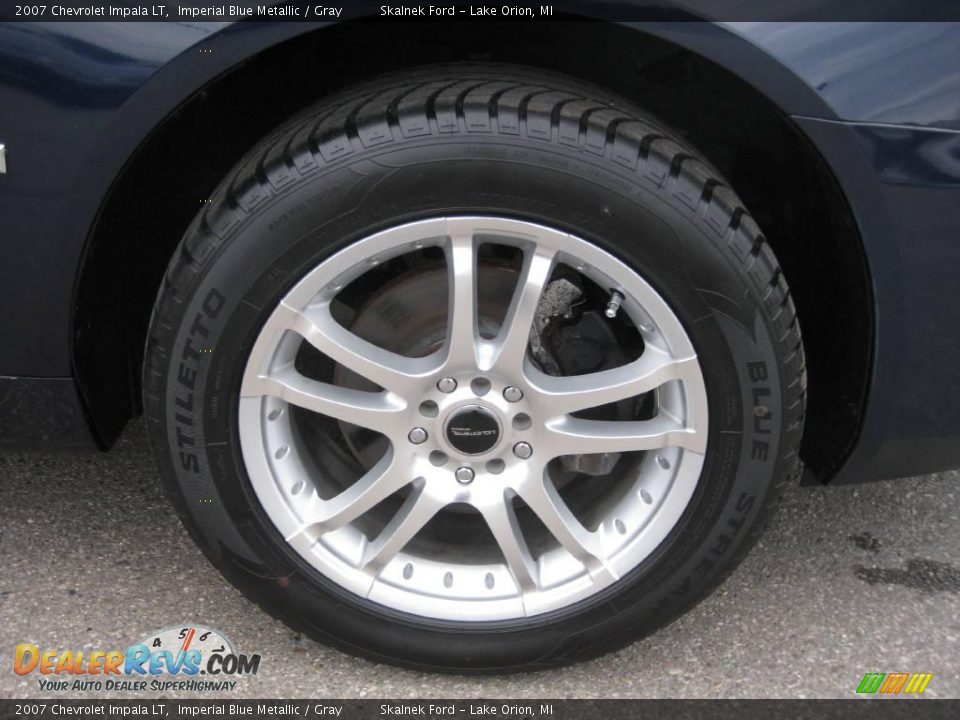 2007 Chevrolet Impala LT Imperial Blue Metallic / Gray Photo #16