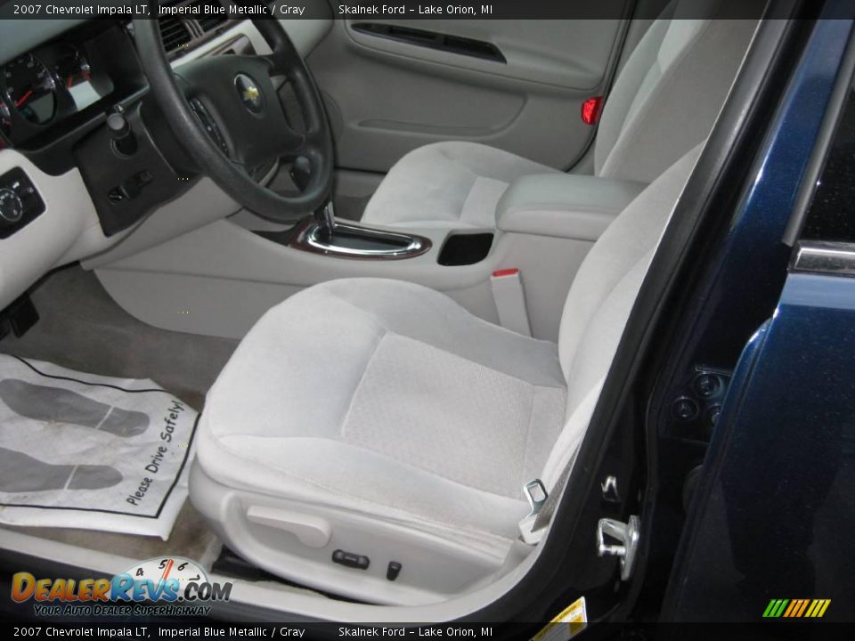 2007 Chevrolet Impala LT Imperial Blue Metallic / Gray Photo #23