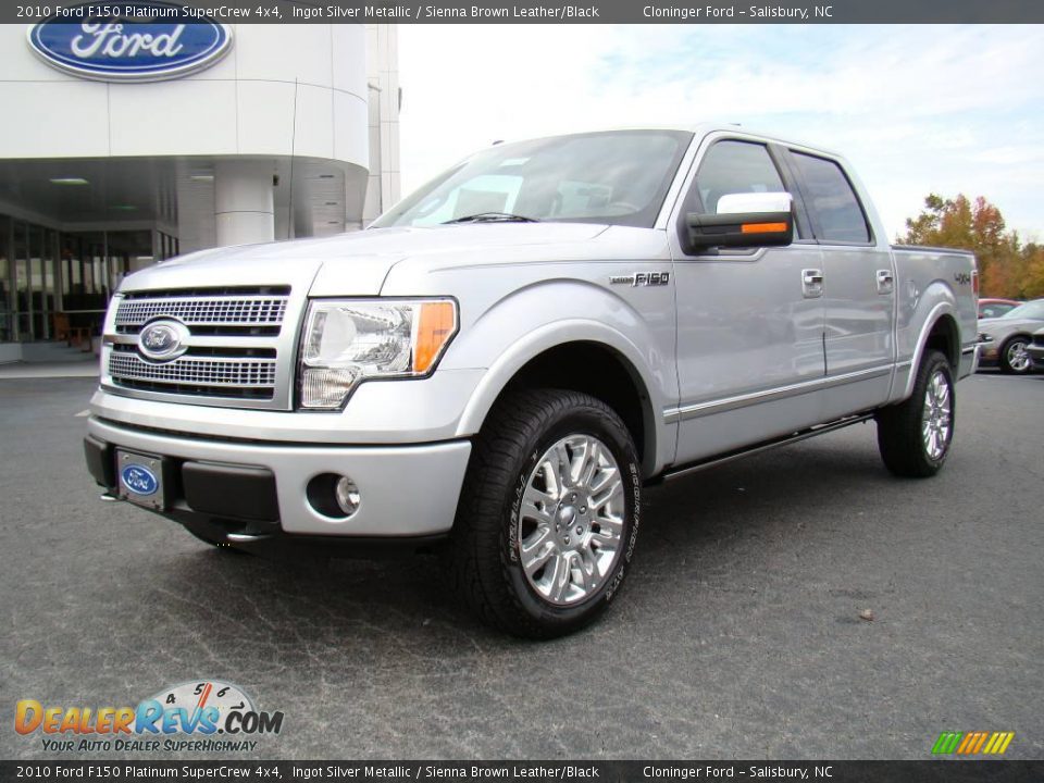 2010 Ford F150 Platinum SuperCrew 4x4 Ingot Silver ...