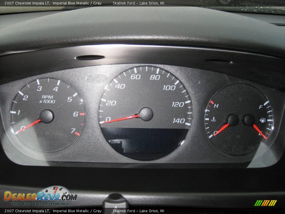 2007 Chevrolet Impala LT Imperial Blue Metallic / Gray Photo #27