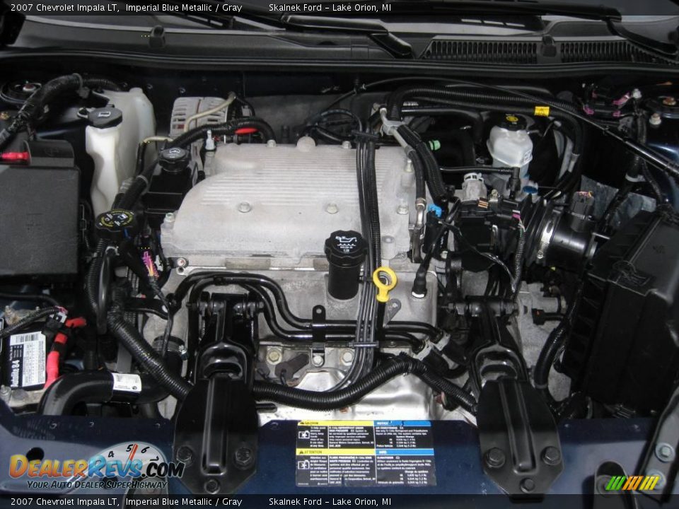 2007 Chevrolet Impala LT Imperial Blue Metallic / Gray Photo #31