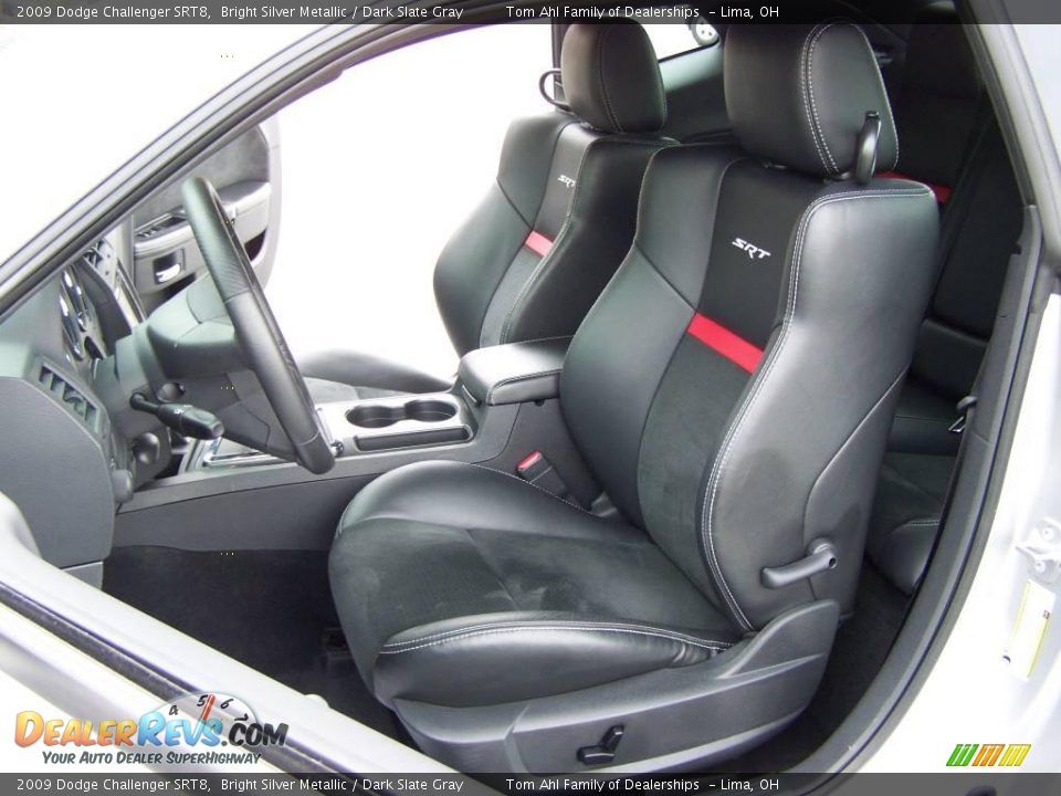 2009 Dodge Challenger SRT8 Bright Silver Metallic / Dark Slate Gray Photo #11