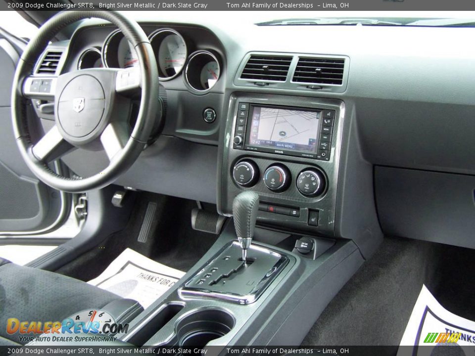 2009 Dodge Challenger SRT8 Bright Silver Metallic / Dark Slate Gray Photo #15