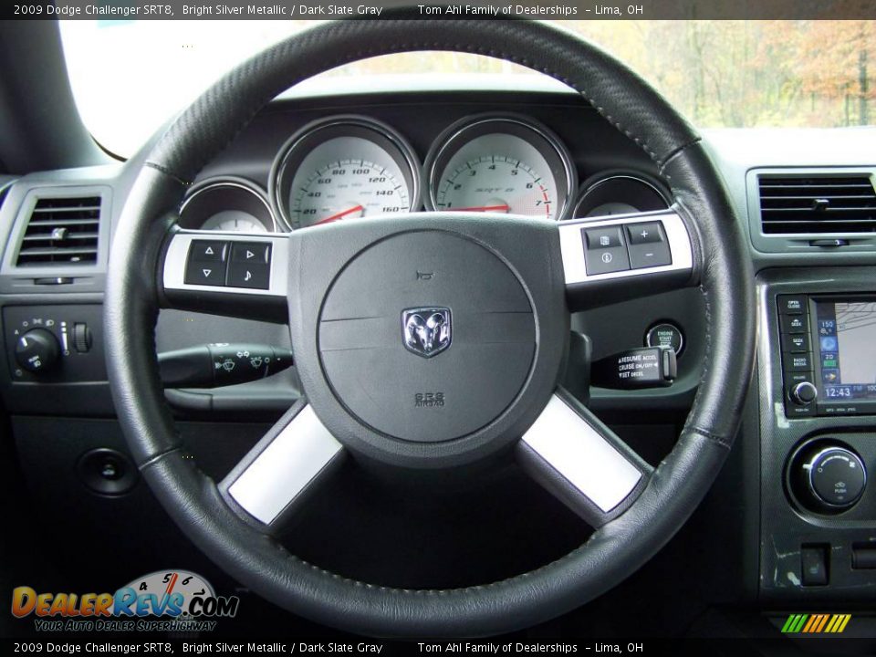 2009 Dodge Challenger SRT8 Bright Silver Metallic / Dark Slate Gray Photo #18
