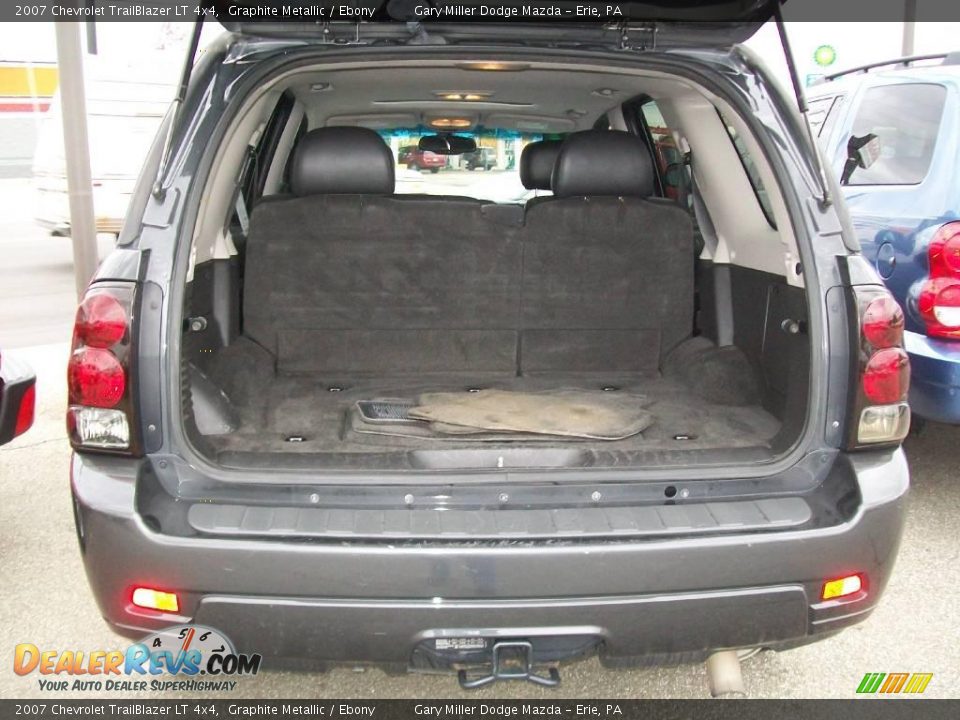 2007 Chevrolet TrailBlazer LT 4x4 Graphite Metallic / Ebony Photo #4
