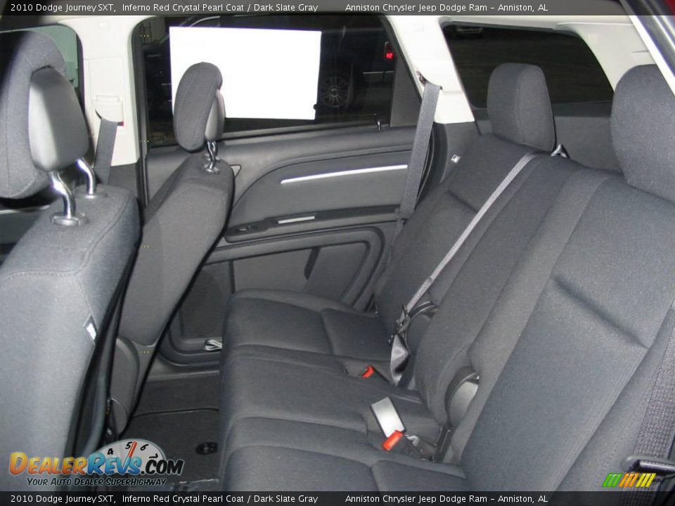 2010 Dodge Journey SXT Inferno Red Crystal Pearl Coat / Dark Slate Gray Photo #3