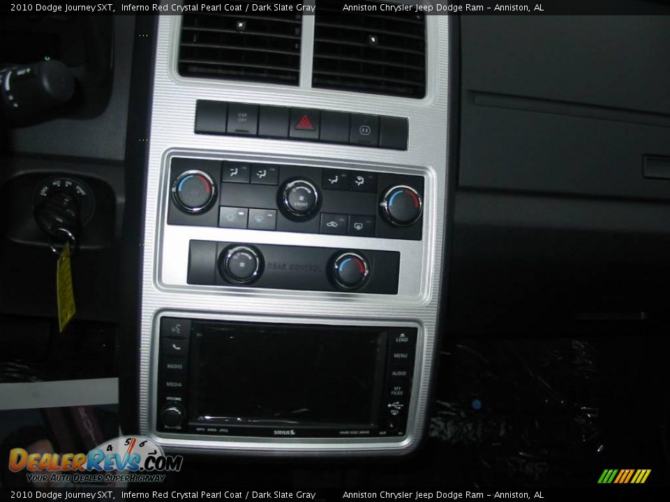 2010 Dodge Journey SXT Inferno Red Crystal Pearl Coat / Dark Slate Gray Photo #6