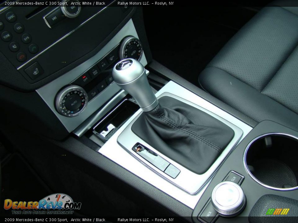 2009 Mercedes-Benz C 300 Sport Arctic White / Black Photo #14
