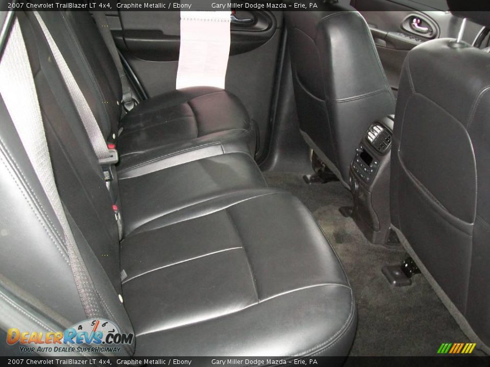 2007 Chevrolet TrailBlazer LT 4x4 Graphite Metallic / Ebony Photo #13