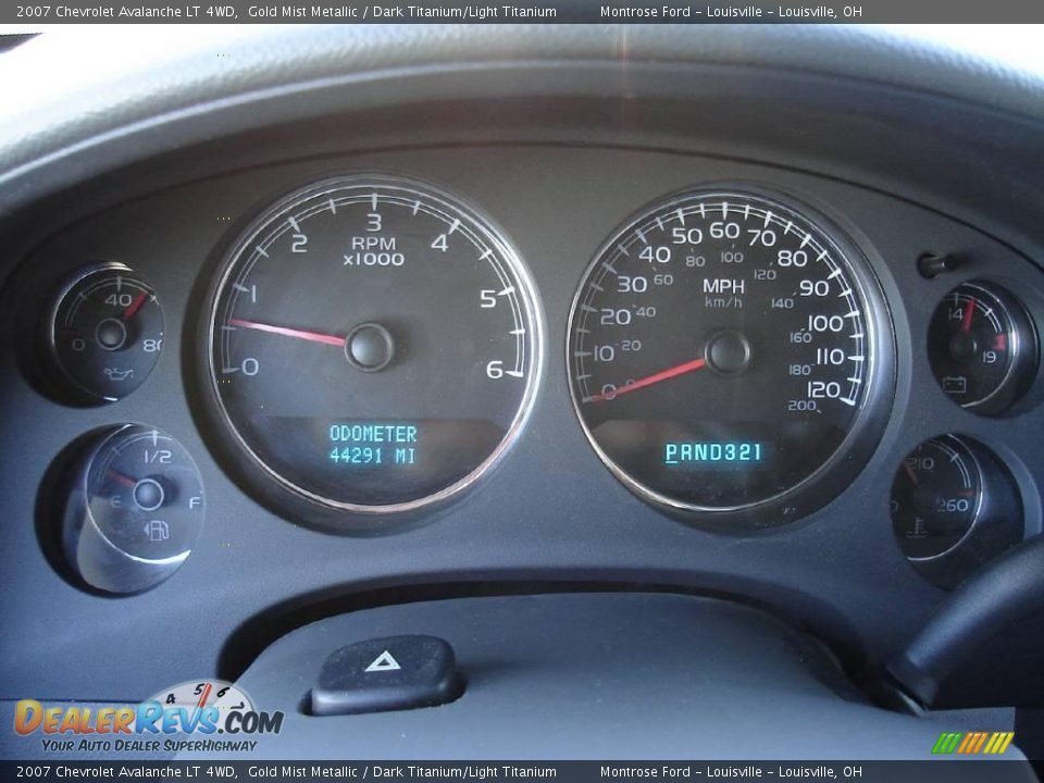 2007 Chevrolet Avalanche LT 4WD Gold Mist Metallic / Dark Titanium/Light Titanium Photo #28