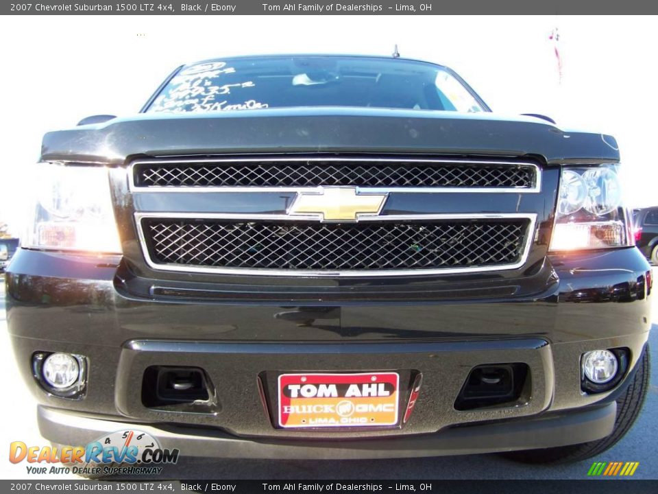 2007 Chevrolet Suburban 1500 LTZ 4x4 Black / Ebony Photo #3