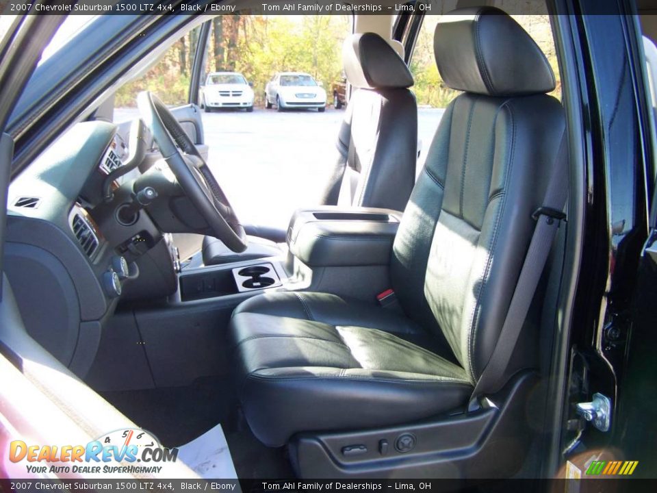 2007 Chevrolet Suburban 1500 LTZ 4x4 Black / Ebony Photo #9