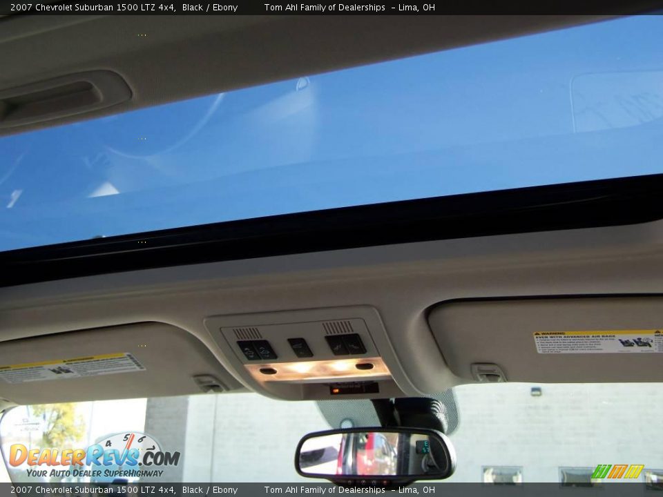 2007 Chevrolet Suburban 1500 LTZ 4x4 Black / Ebony Photo #18