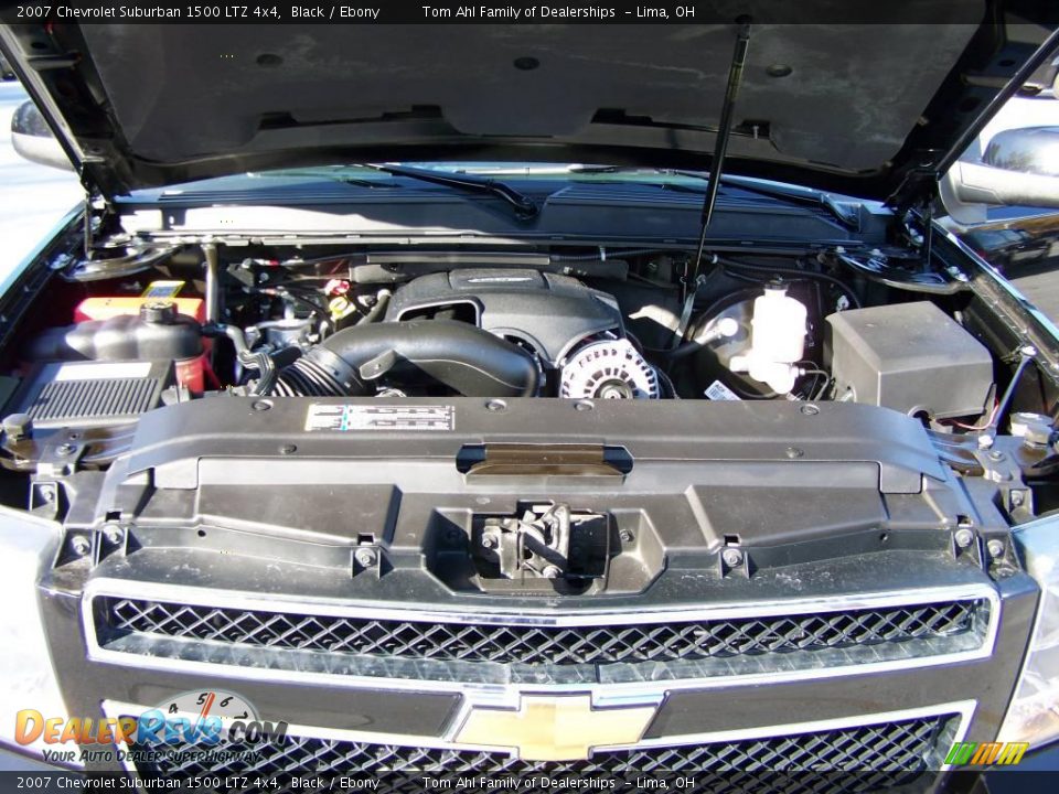 2007 Chevrolet Suburban 1500 LTZ 4x4 Black / Ebony Photo #20
