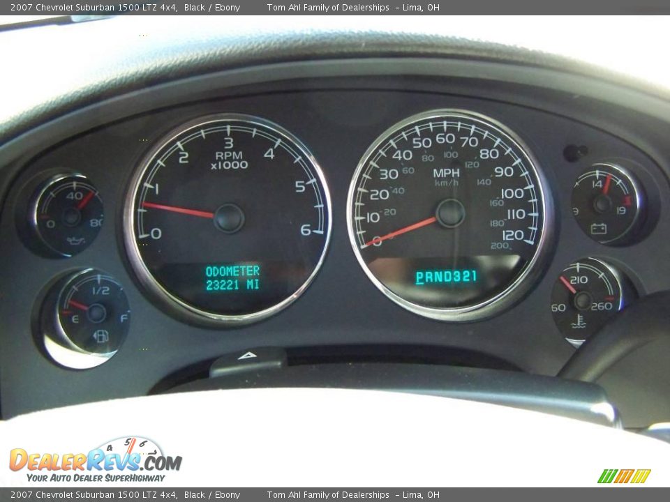 2007 Chevrolet Suburban 1500 LTZ 4x4 Black / Ebony Photo #21
