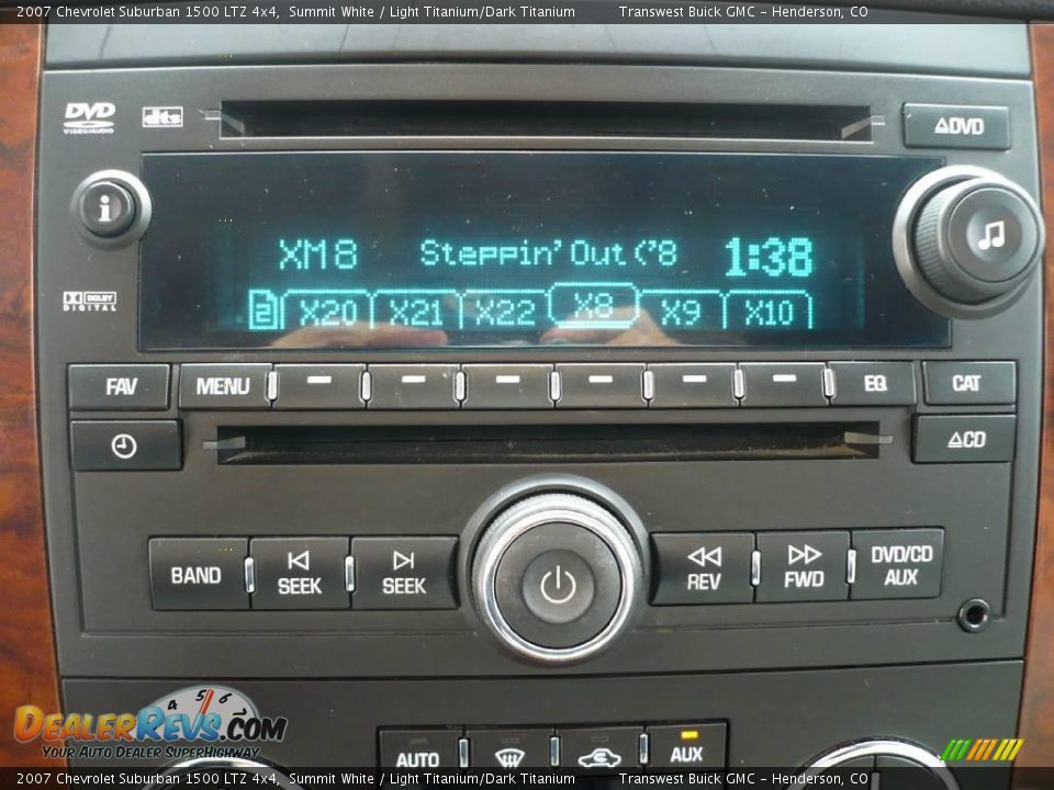 2007 Chevrolet Suburban 1500 LTZ 4x4 Summit White / Light Titanium/Dark Titanium Photo #32