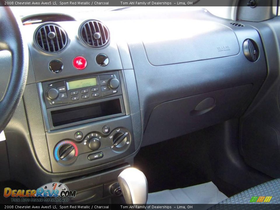 2008 Chevrolet Aveo Aveo5 LS Sport Red Metallic / Charcoal Photo #16