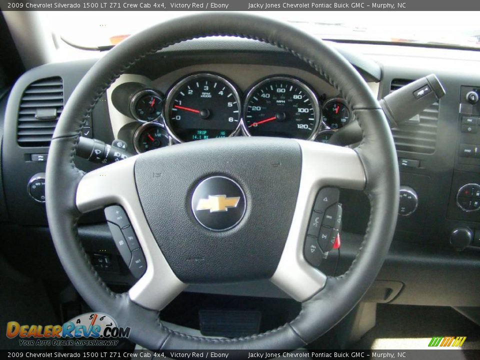 2009 Chevrolet Silverado 1500 LT Z71 Crew Cab 4x4 Victory Red / Ebony Photo #4