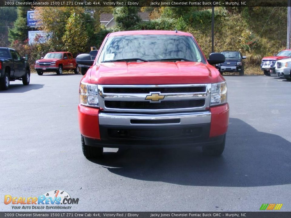2009 Chevrolet Silverado 1500 LT Z71 Crew Cab 4x4 Victory Red / Ebony Photo #10