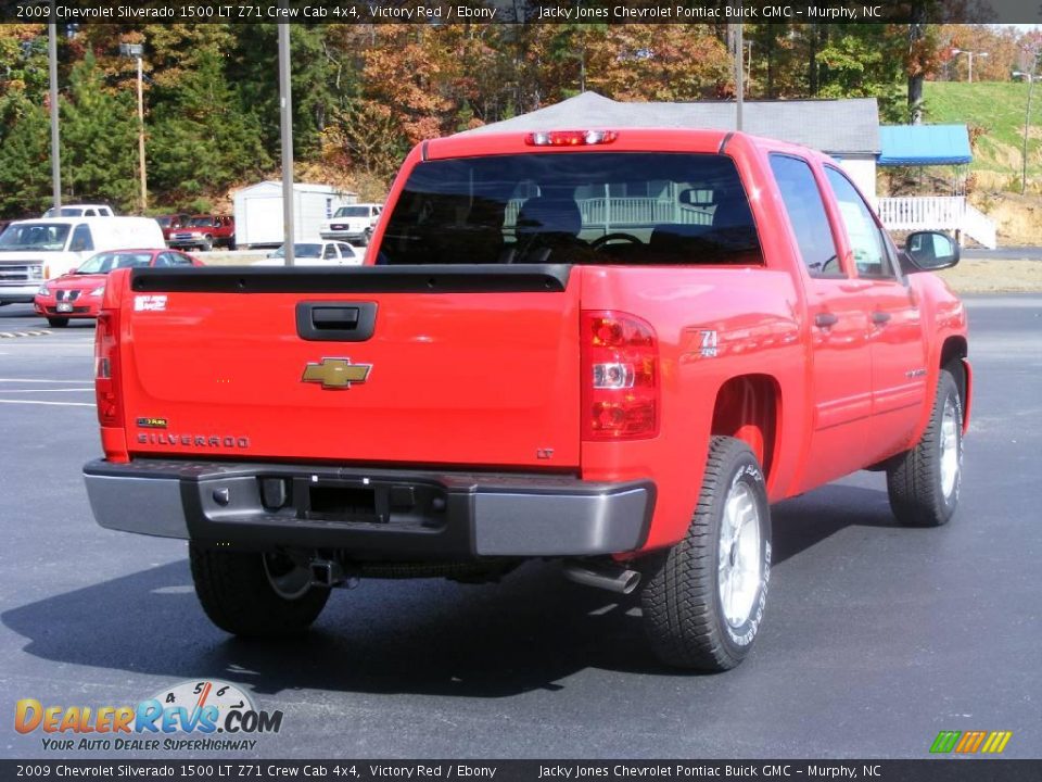 2009 Chevrolet Silverado 1500 LT Z71 Crew Cab 4x4 Victory Red / Ebony Photo #15