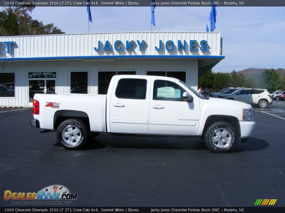 2009 Chevrolet Silverado 1500 LT Z71 Crew Cab 4x4 Summit White / Ebony Photo #1