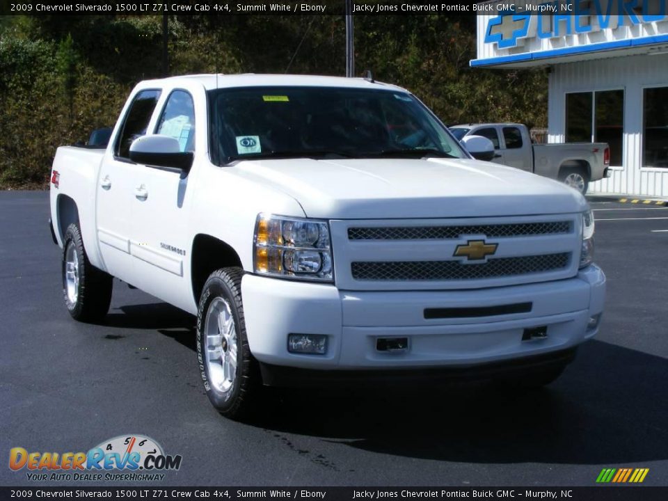 2009 Chevrolet Silverado 1500 LT Z71 Crew Cab 4x4 Summit White / Ebony Photo #9