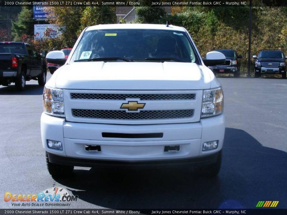 2009 Chevrolet Silverado 1500 LT Z71 Crew Cab 4x4 Summit White / Ebony Photo #10