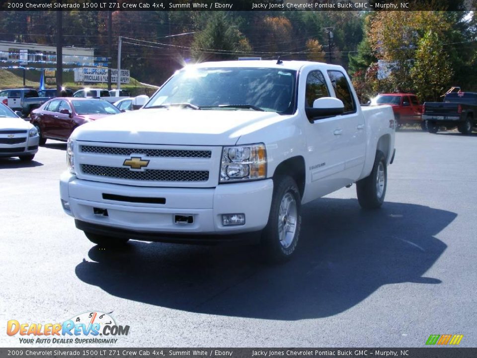 2009 Chevrolet Silverado 1500 LT Z71 Crew Cab 4x4 Summit White / Ebony Photo #11