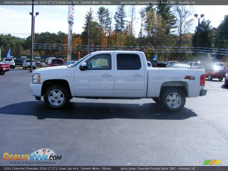 2009 Chevrolet Silverado 1500 LT Z71 Crew Cab 4x4 Summit White / Ebony Photo #12