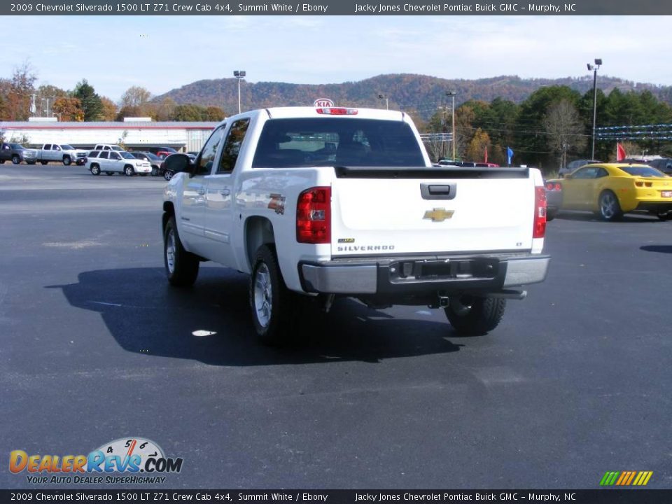 2009 Chevrolet Silverado 1500 LT Z71 Crew Cab 4x4 Summit White / Ebony Photo #13