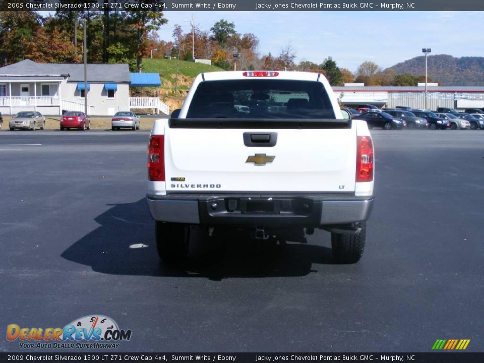 2009 Chevrolet Silverado 1500 LT Z71 Crew Cab 4x4 Summit White / Ebony Photo #14